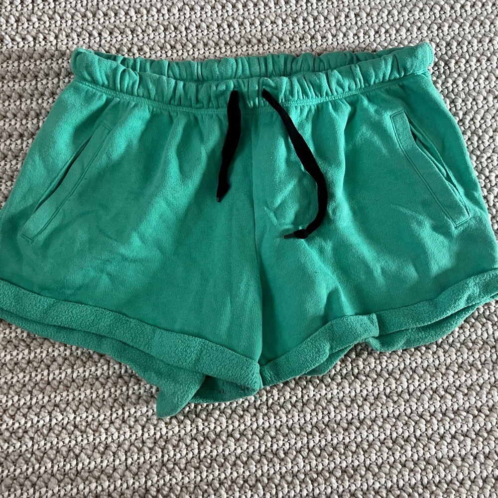 Green Women's Shorts